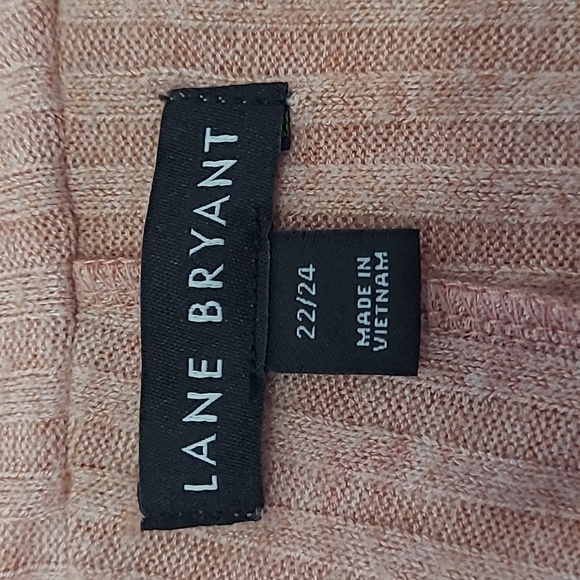 LANE bryant On / off the Shoulder Sweater Light Peach  22/24 - Picture 4 of 5